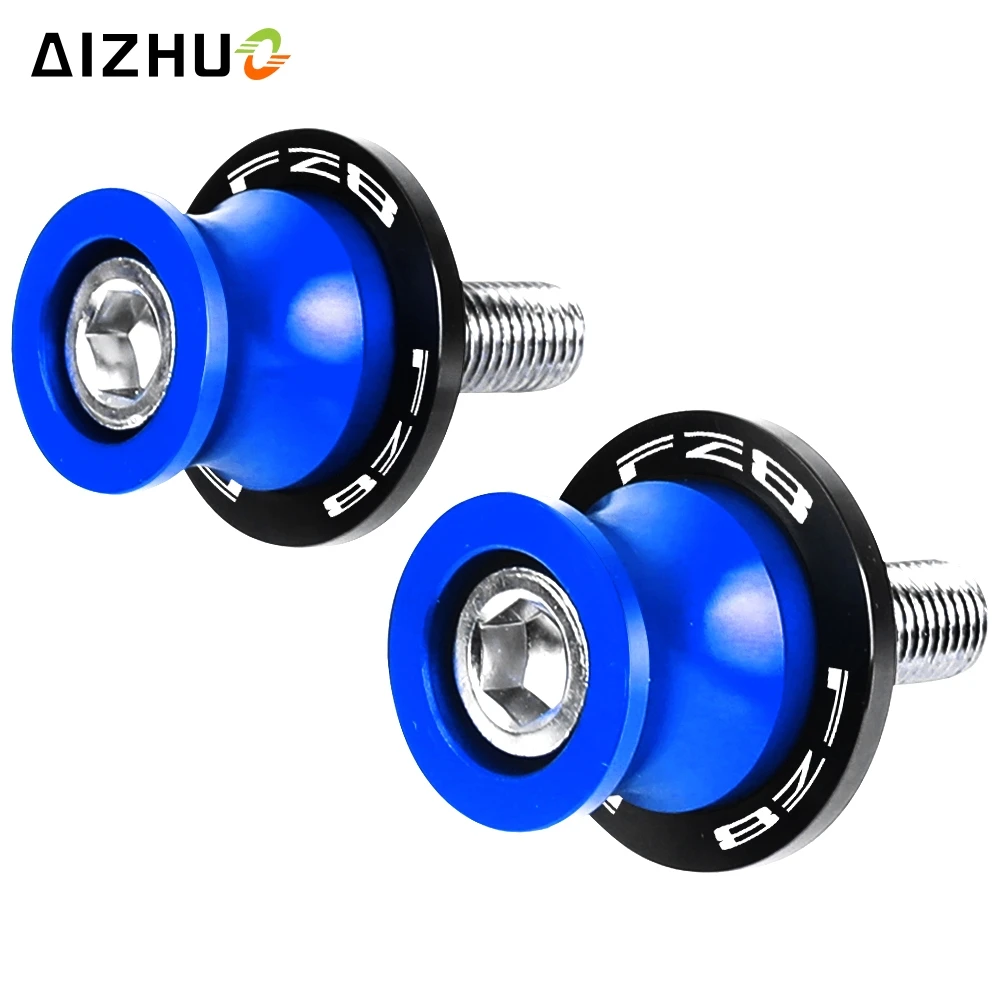 6MM Stand Screws FOR YAMAHA FZ8 FZ-8 2010-2018 2017 2016 CNC Aluminum Motorcycle Accessories Swingarm Slider Spools FZ 8 LOGO