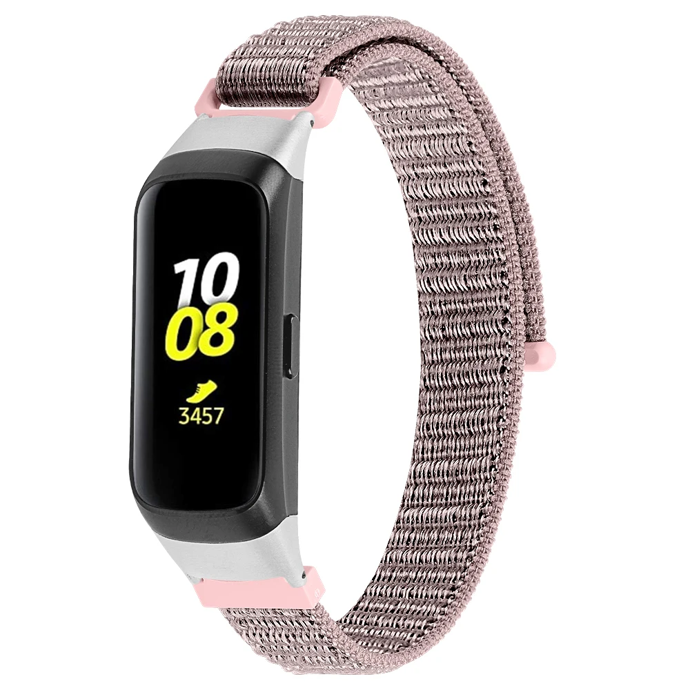B Нейлоновый ремешок для часов Ремешок для спортивных часов для samsung Galaxy Fit SM-R370 Смарт-часы браслет ремешок замена ремешок для часов Correa - Цвет: B