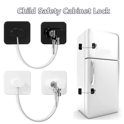 Verrou de sécurité pour bébé, 1 pièces, avec clés ou code, serrure de réfrigérateur pour bébé, serrure d'armoire coulissante, serrure de porte 