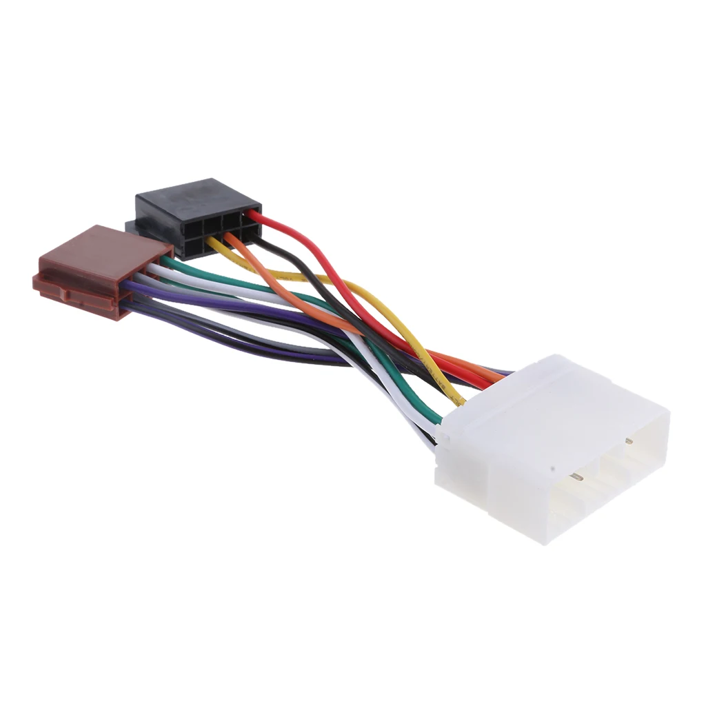 Car Radios Sound ISO Wiring Harness Adapter Wire Cable For Daewoo/Ssangyong