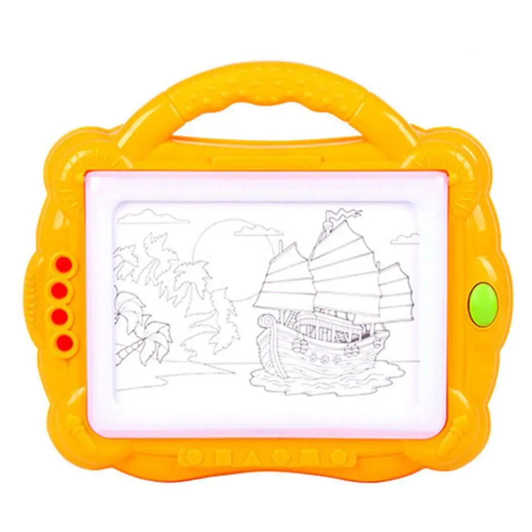 Детская цветная доска для рисования с подсветкой граффити мультяшная головоломка старше 3 лет доска для записей