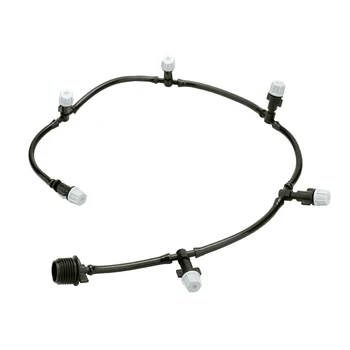 

New 10m Small Size Garden Lawn Outdoors Irrigation Plastic Nozzles Suits Spray Cooling Sprinkler Nozzle Tool Combination Suit