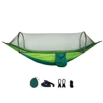 

Outdoor Fully Automatic Camping Hammock With Portable Bug Net