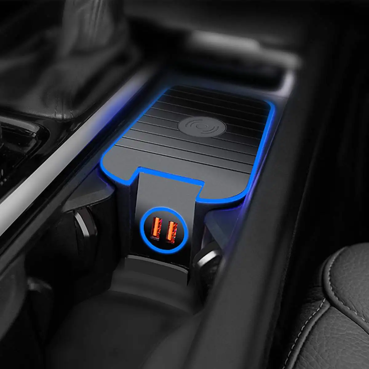 Audew For Volvo S90 XC60 XC90 V90 QI    ڵ ȭ   е ڵ ߾  ̲  Ʈ