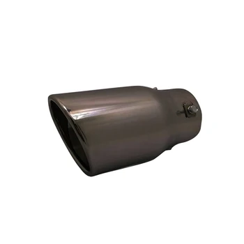 

Car Round Exhaust Muffler Tip Stainless Steel Pipe Trim Rear Tail Throat Liner Replacement for RAV4 Prado Camry