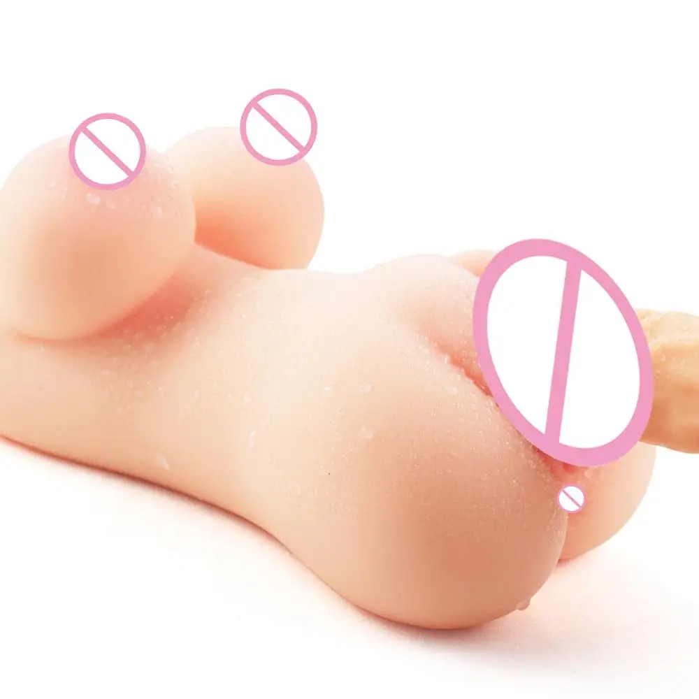 Big Butt 1KG Realistic Ass & Vagina Masturbator iKenmu 3D Silicone Vagina and Ass Love Sex Dolls for Men Pussy Masturbation