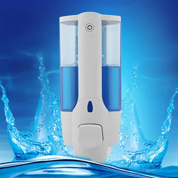 

300ml Liquid Foam/Single Soap Dispenser Fashionable Wall Mount Soap Sanitizer Bathroom Washroom Shower Shampoo Dispenser