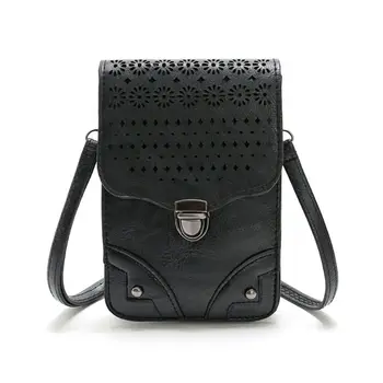 

Women Crossbody Small Cell Phone Shoulder Bag Purse Wallet Credit Card Organizer