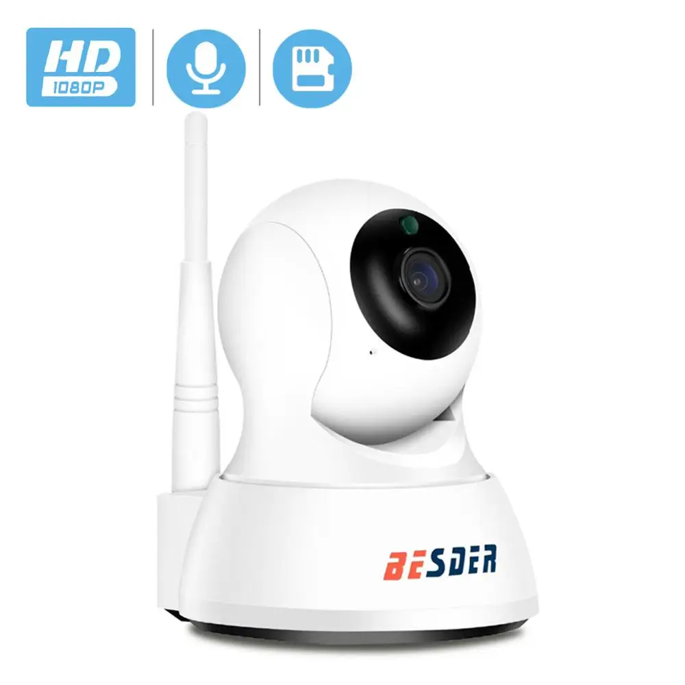 Умная ip камера BESDER Home для безопасности Wi Fi 1080P P2P двусторонняя аудиосвязь
