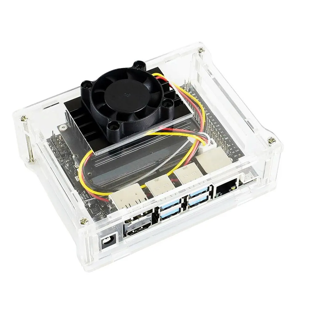 

Dust Resistance Acrylic Clear Case Type A For The Jetson Nano Developer Housing With Screws Wifi Module