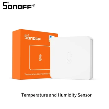 

SONOFF Temperature And Humidity Sensor SNZB-02 Temperature Humidity Sensor Real-time Work With SONOFF Bridge IFTTT Smart Home