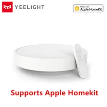 Mijia Yeelight, умный потолочный светильник, дистанционное приложение, Wi-Fi, Bluetooth, управление, умный светодиодный IP60, пылезащитный, для Mihome, приложение, Apple, Homekit