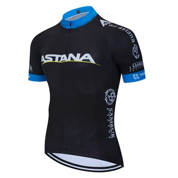 

Cycliste pro summer jersey ASTANA cycling jersey 2020 maillot short sleeve man mtb cycling bicycle maillot cycling man