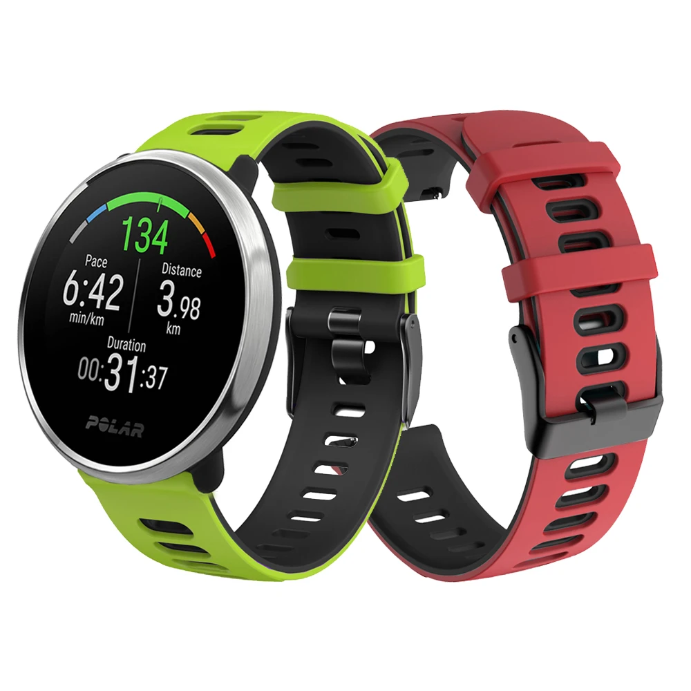 

Hit color Silicone Band For POLAR IGNITE Watch Wrist Strap Bracelet Watchband