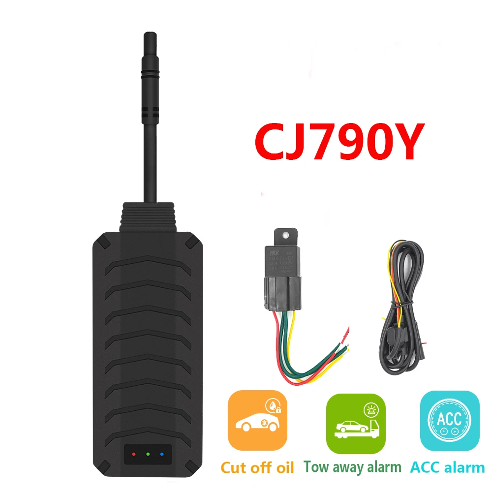 3G 4G GPS Tracker Car Motorcycle SOS Voice Monitor ACC status Tow away Power off SMS alarm shock move call Cut oil Locator CJ790 gps tracker,car tracker