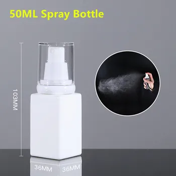 

UMETASS 50ML Spray Bottle for Liquid water Empty travel bottles hot sale Food Grade PE container 100PCS/lot
