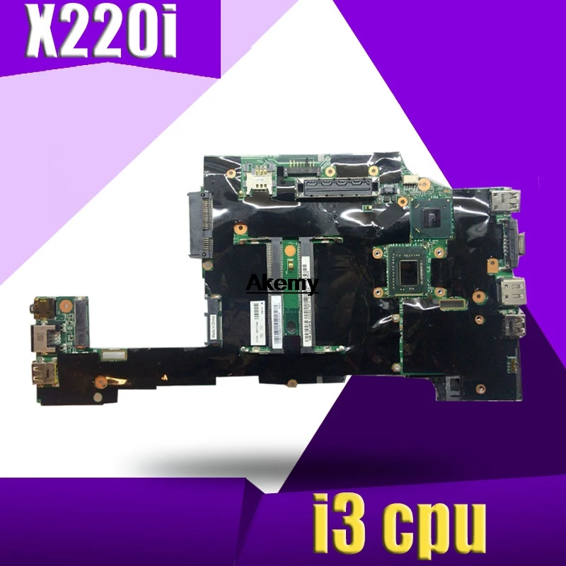 

CPU i3-CPU X220 motherboard for X220 X220I notebook motherboard FRU 04X1816 04W3382 04W0670 QM67 DDR3 100% test work