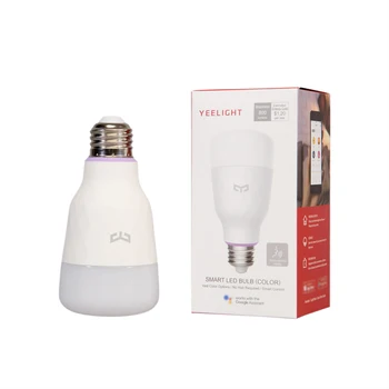 

Yeelight 1S Colorful Light Bulb E27 Smart LED Bulb With WIFI Remote Control Smart LED Light Colorful Temperature Light New