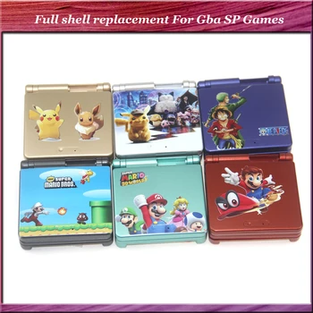 

2020 New For Nintendo GBA SP For Gameboy Housing Case Cover Replacement Full Shell For Advance SP