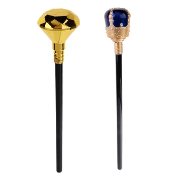 

Wands props for your King or Queen Costume Royal Scepter King Queen Kids Adult Xmas Party Costume Fancy Dress