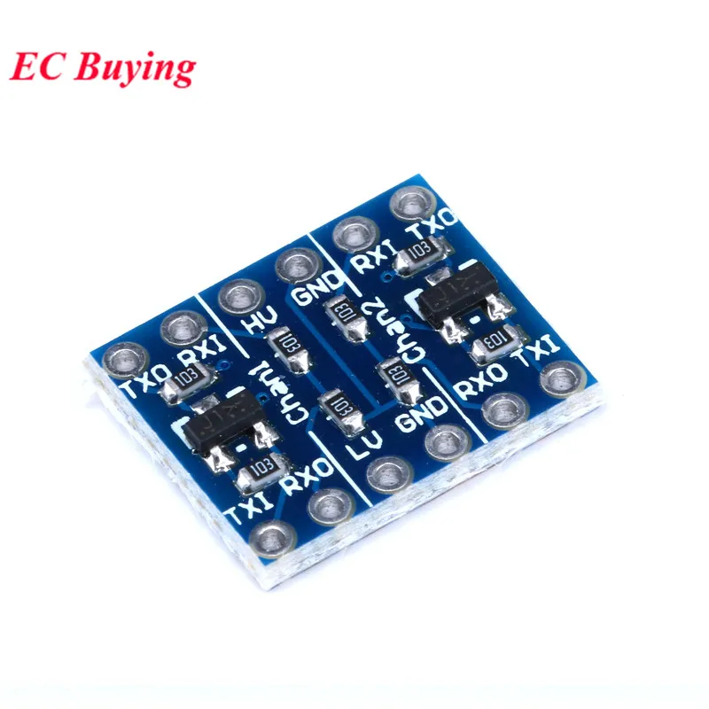 10 шт. 2 сторонний модуль датчика преобразования уровня IIC I2C UART SPI от 3 В до 5