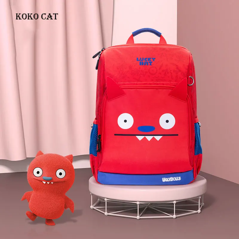 Школьный рюкзак для мальчиков и девочек KOKO с 3d-изображением кота ортопедический