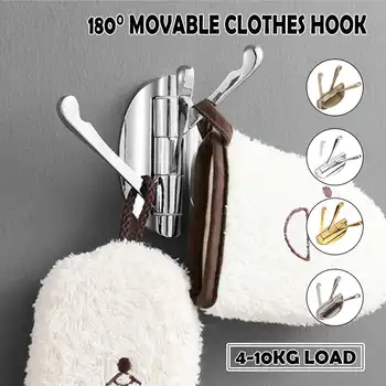 

4-10kg Zinc alloy Hooks Wall Door Clothes Coat Hat Hanger Kitchen Bathroom Rustproof Towel Hooks
