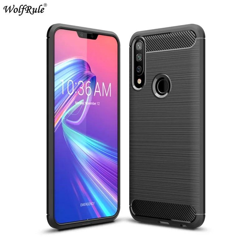 Чехол для Asus Zenfone Max Shot ZB634KL бампер из мягкого углеродного волокна чехол 6 26'' |