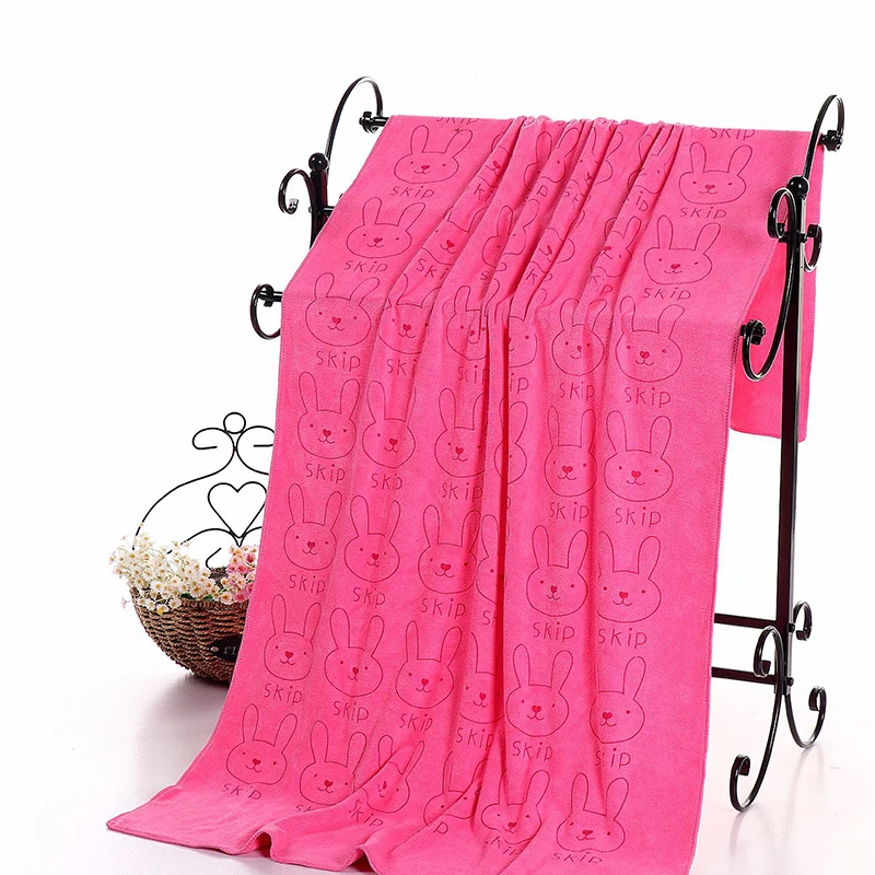 Rose Red 70*140 см микрофибры Полотенце с принтом 6 Цвет абсорбент прочный мягкий домашний; не раздражает для мытья ванной Полотенца s - Цвет: Rose Red