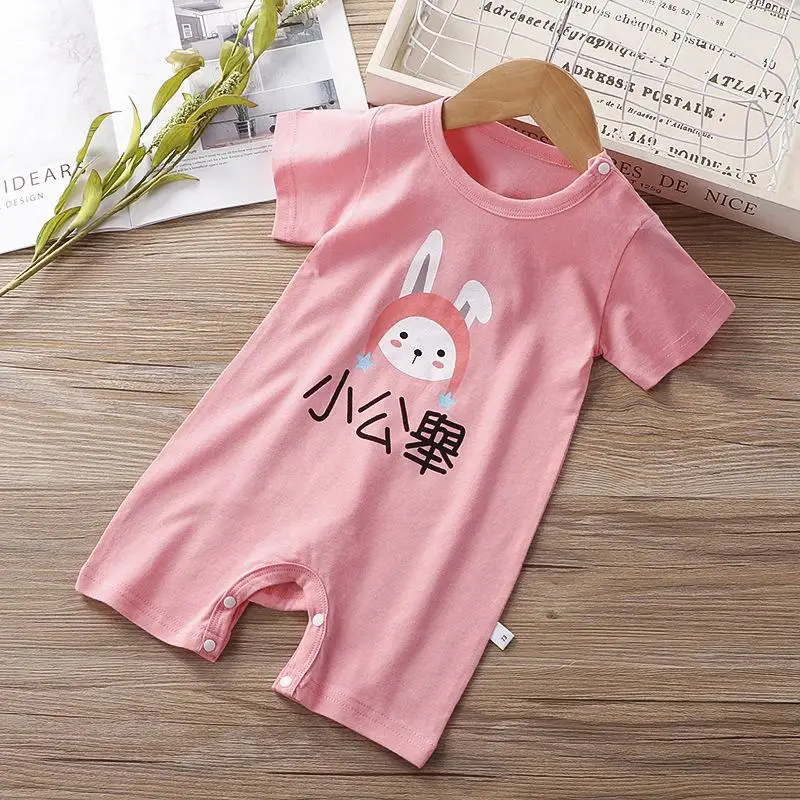 Newborn Knitting Romper Hooded  2021 Summer New Baby Romper Short Sleeve Baby Boys Girls Clothes Newborn Clothing Casual Baby Girl Clothing Infant Suit Baby Bodysuits expensive Baby Rompers