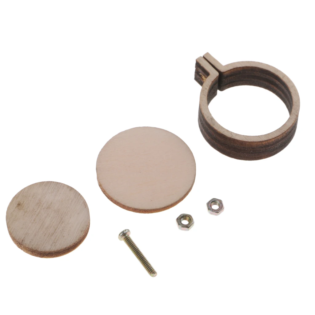 Mini Round Wooden Embroidery Hoop Kit Cross-Stitch Frame for  Adults DIY Crafts  2020 New Arroval 