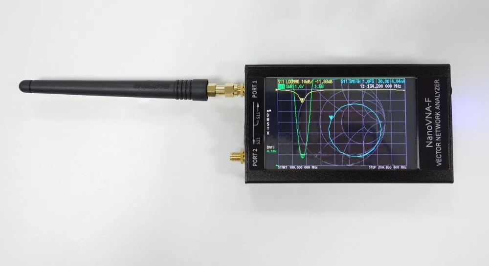 4,3 ips lcd экран NanoVNA-F VNA КСВ метр VHF UHF антенный анализатор с Чехол, встроенный аккумулятор 5000mah