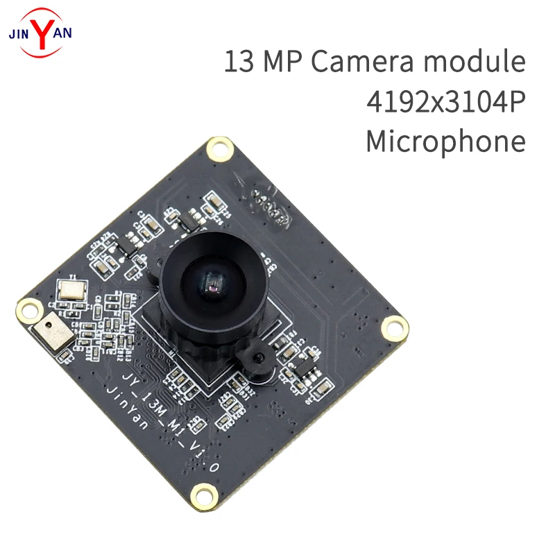 13MP SONY IMX214 USB Microphone camera module for Manual focus UVC USB web camera module for linux windows Mac Android