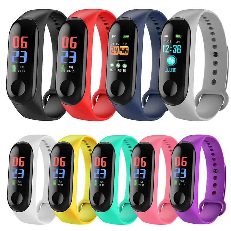 Новый водонепроницаемый детский спортивный браслет умные мужские часы цифровая