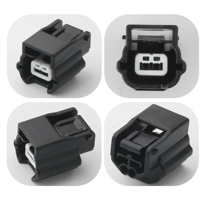 Partuto Connecteur De Capteur Abs À 2 Broches En Abs - Connecteur De Terminal De Fil Mâle Femelle Pour Voiture - Pour Toyota En Plastique Noir - 1