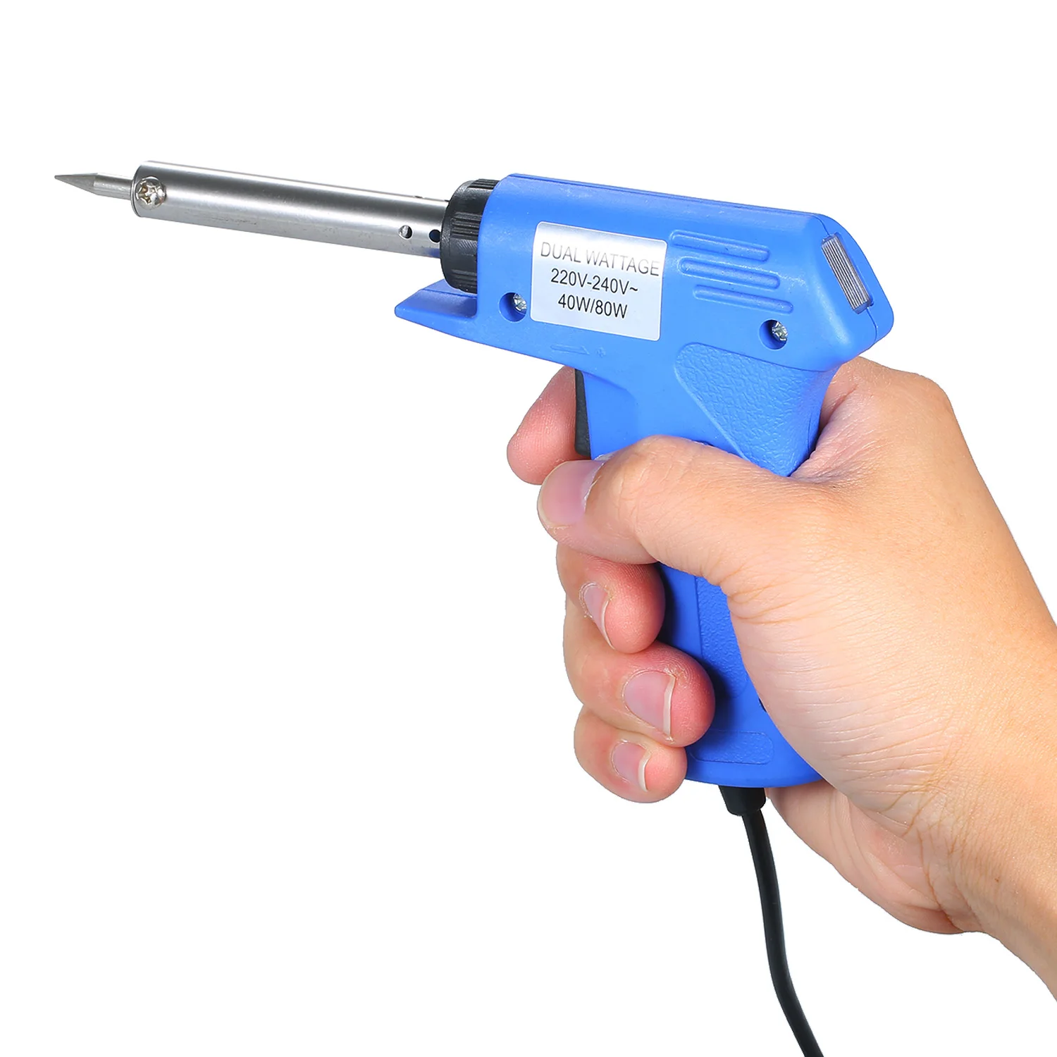 electronics soldering kit Double Power Electric Soldering Iron Gun type Electric Soldering Iron Power Adjustable Soldering Iron Gun 40W/80W Adjustable best soldering iron