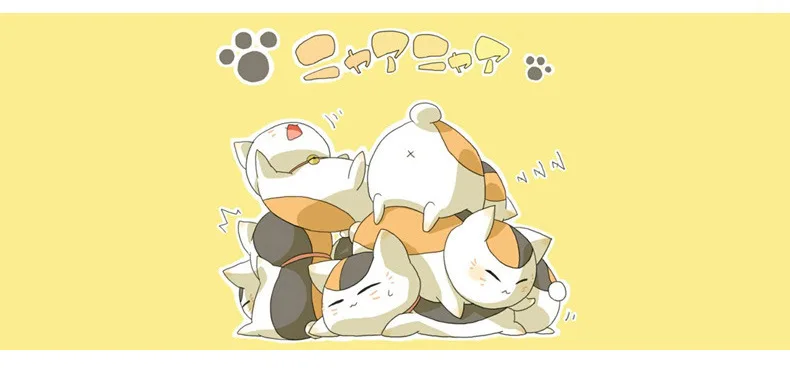 Natsume друзья аккаунт Кот дом учителя люди шаль милый мультфильм мантия коралловый бархат Воздухопроницаемый одеяло Аниме периферийные
