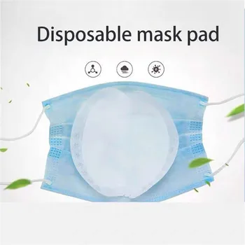 

Disposable Msuk Pads Replacement Gasket Accessory Face Msuk Filter Pad Activated Carbon Breathing Filters Dustproof 100 Pcs #LR3