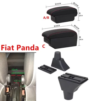 

For Fiat Panda armrest box USB