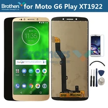 Écran tactile LCD de remplacement pour Motorola Moto G6 Play xt2022=