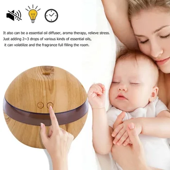 

USB LED Ultrasonic Air Aroma Essential Oil Diffuser Humidifier Aromatherapy Atomizers Mist Humidification For Home Office Car