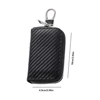 Car Key Signal Blocker Case Faraday Box Anti-Hacking Anti-Theft Key Fob RFID Signal Blocking Bag PU Leather Pouch Case Blocker ► Photo 3/6