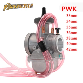 

PowerMotor Motorcycle Carburetor 4T engine 42 33 35 36 38 40 34mm carburetor PWK Carburetor Used at Off-Road Motor