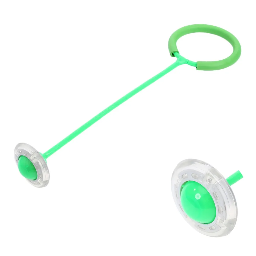 Flash Jumping foot force Ball для детских игр под открытым небом спортивная игрушка светодиодный детский прыгающее кольцо прыжки круглый шар для детей-родителей игры