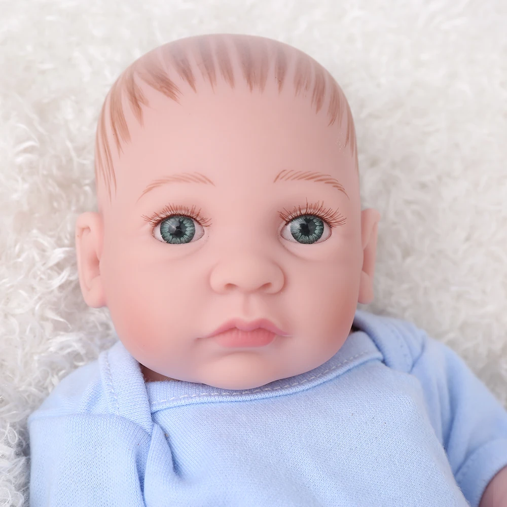 Мини-куклы 11 дюймов bebe Reborn 28 см из мягкого силикона reborn baby реалистичные игрушки boneca для девочек подарок на день рождения
