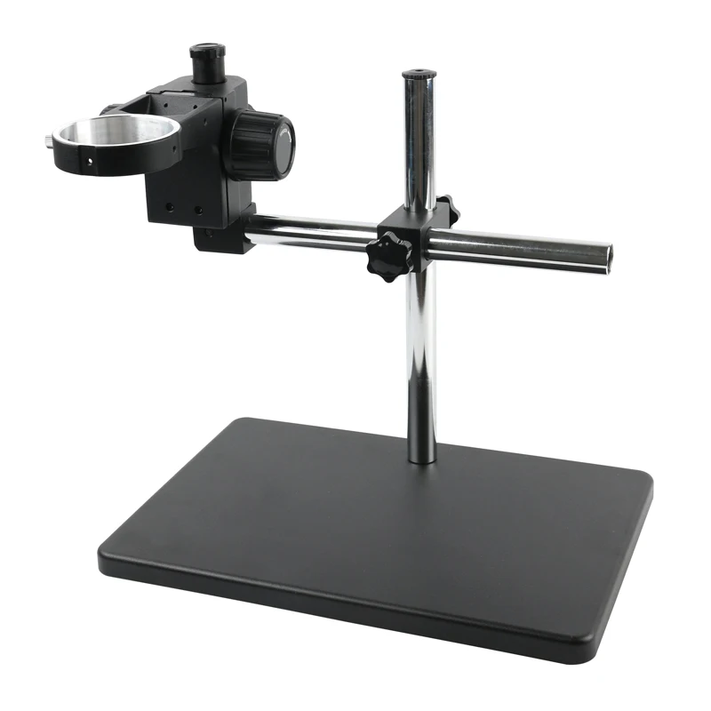 Price Big Size Stereo Zoom Microscope Adjustable table Stand Holder+Heavy Duty Multi axis Adjustable Metal Arm for Industry Lab