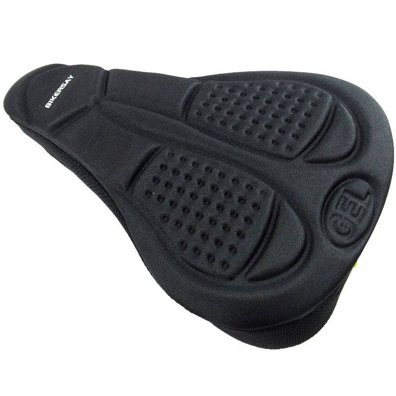 Silicone Mountain Bicycle Saddle Seat Cover Soft Thickened Mountain Bike Bicycle Seat Cushion Cycling Gel Pad Cushion Cover