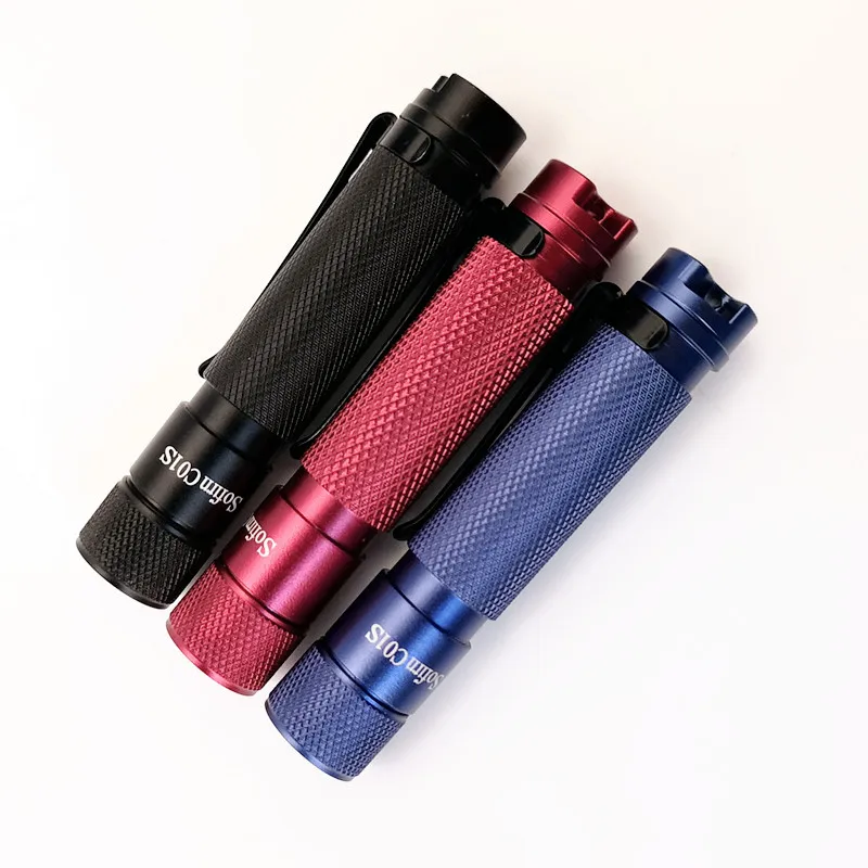 

Sofirn C01S BLF Portable Mini AAA EDC LED Flashlight 95 CRI SST20 4000K LED Keychain Light Pocket Light Waterproof For Hunting