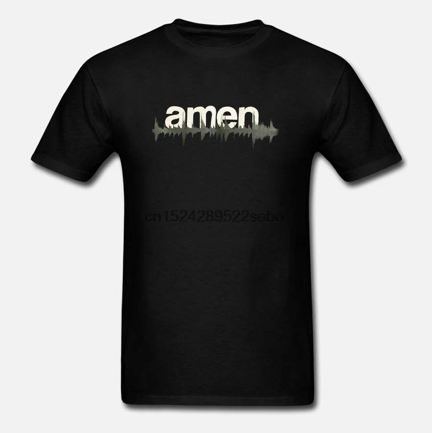 Футболка Amen Break WAV 808 с барабаном и басом DJ Синт-музыка DnB EDM джунгли Мужская