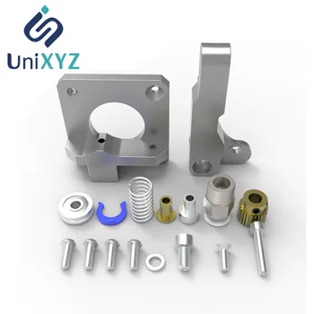 

UniXYZ Upgrade MK8 Aluminum Block bowden J-head Extruder 1.75mm Filament Extrusion for Ender 3 CR10 Series 3D Printer DIY Parts